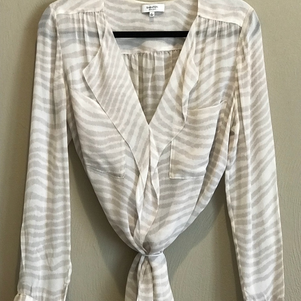 Gorgeous sheer blouse